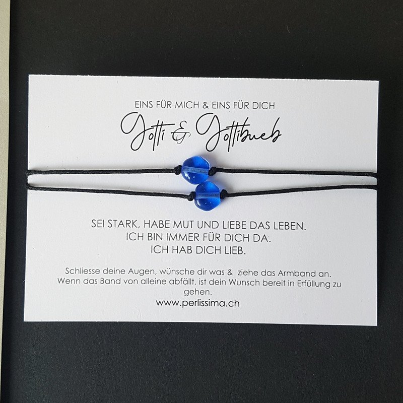 Glücksarmband- Set HEXAGON verschiedene Varianten