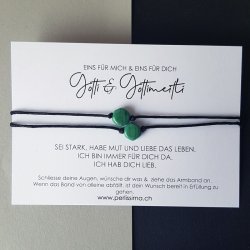 Glücksarmband- Set HEXAGON verschiedene Varianten