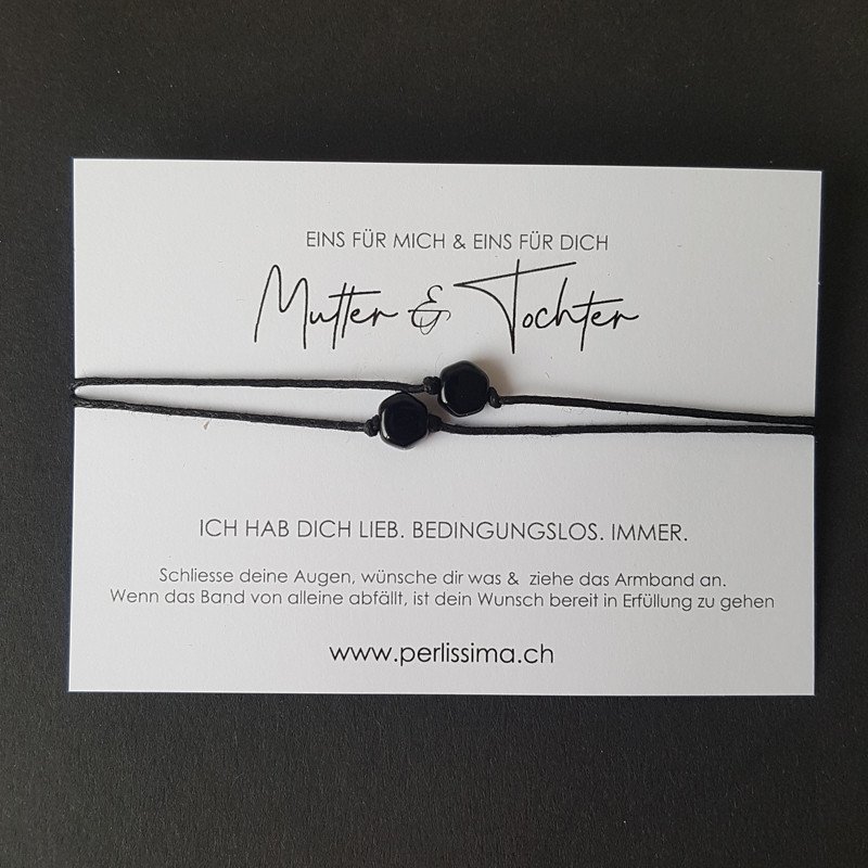 Glücksarmband- Set HEXAGON verschiedene Varianten