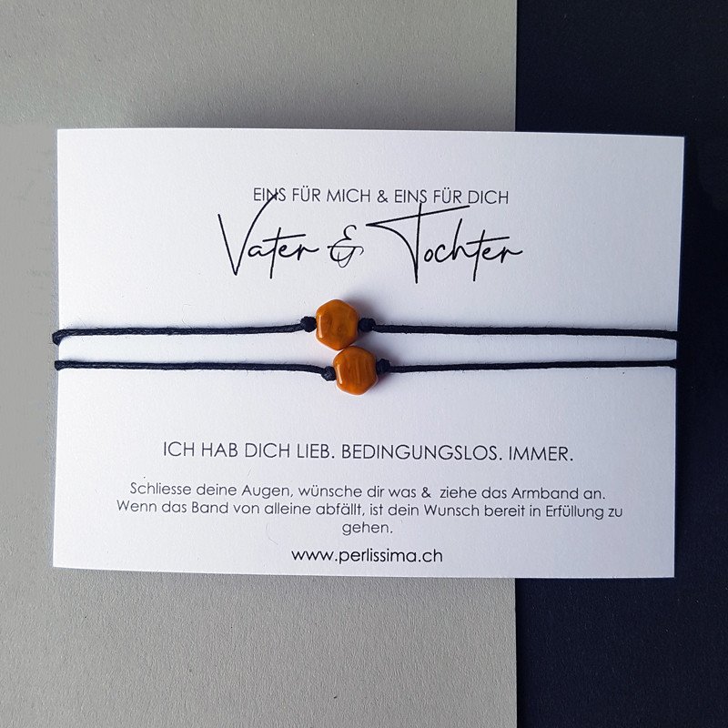 Glücksarmband- Set HEXAGON verschiedene Varianten