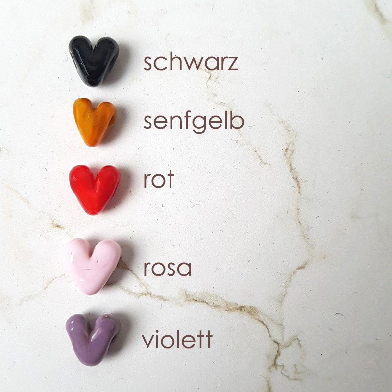 Fusskettchen HERZ - MAXI