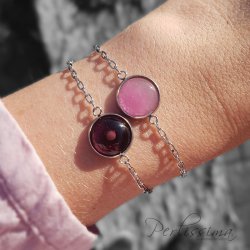 KAYA Cabochon- Armband Edelstahl