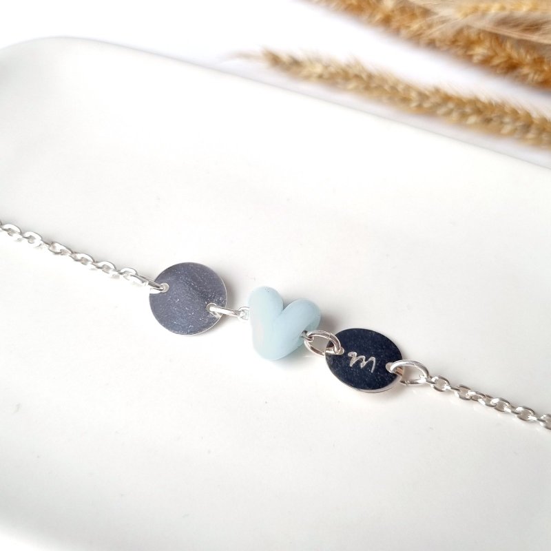 Glücksarmband 925 Silber