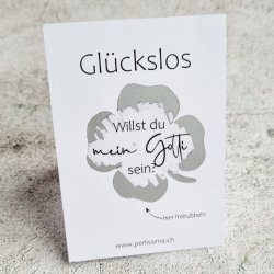 Schwangerschaft verkünden - Pop the Quesion- Glückslos