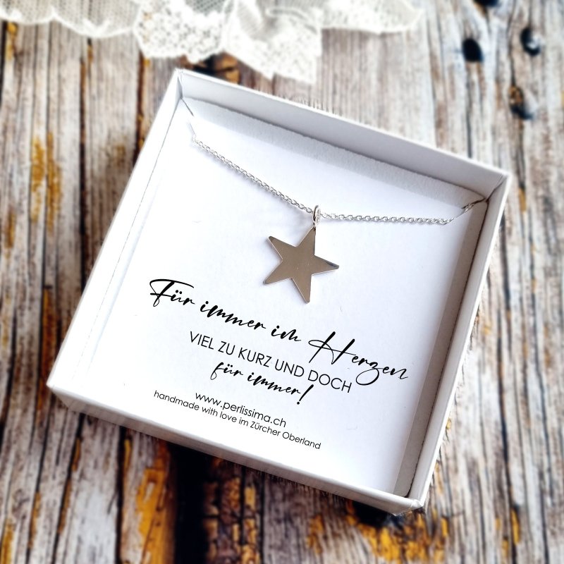 STELLA In Memoria - Halskette aus 925 Silber