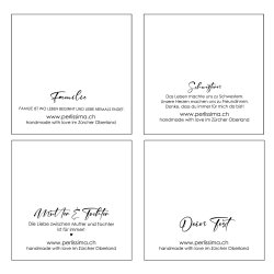 CUORE - Halsketten SET aus 925 Silber