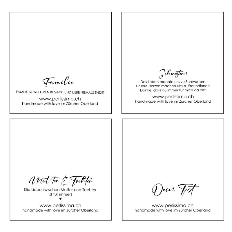 CUORE - Halsketten SET aus 925 Silber