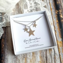 STELLA - Halsketten TRIO aus 925 Silber