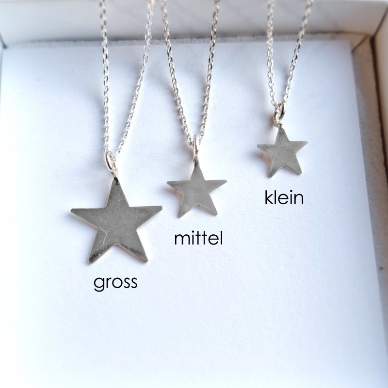 STELLA - Halsketten TRIO aus 925 Silber