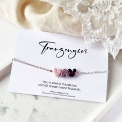 Glücksarmband HOCHZEIT 925 Silber