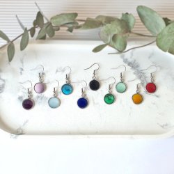 KAYA Cabochon- Ohrringe Edelstahl - LIMITED EDITION