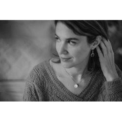 KAYA Cabochon- Ohrringe Edelstahl - LIMITED EDITION