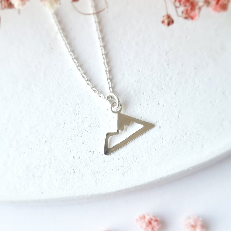 BERG-Kette aus 925 Silber – handgeschmiedet in der Schweiz