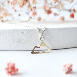 BERG-Kette aus 925 Silber – handgeschmiedet in der Schweiz