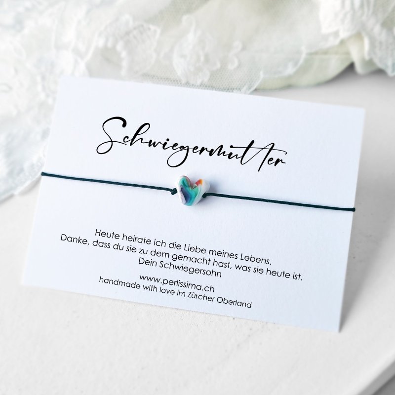Glücksarmband Hochzeit - verschiedene Varianten