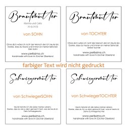 Glücksarmband Hochzeit | Handgemacht Schweiz