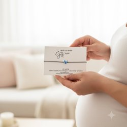 „Willst du mein Gotti sein?“ Armband – Handgefertigt in der Schweiz