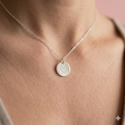 Personalisierte Silberkette mit Name – Herz oder Stern | LINA Perlissima