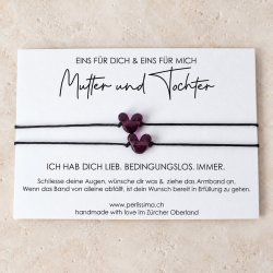 Mutter-Tochter-Armband – Handgefertigtes Schmuckset aus der Schweiz