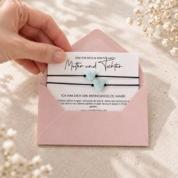 Mutter-Tochter-Armband – Handgefertigtes Schmuckset aus der Schweiz